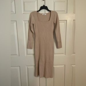 4th and reckless ribbed midi dress